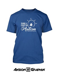 Shine a Light on Autism Duke Blue